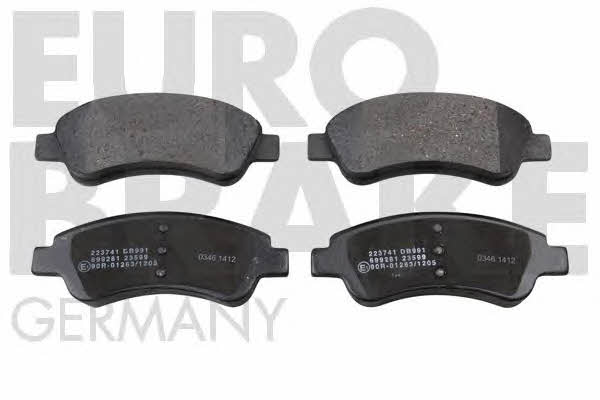 Eurobrake 5502223741 Brake Pad Set, disc brake 5502223741: Buy near me in Poland at 2407.PL - Good price!