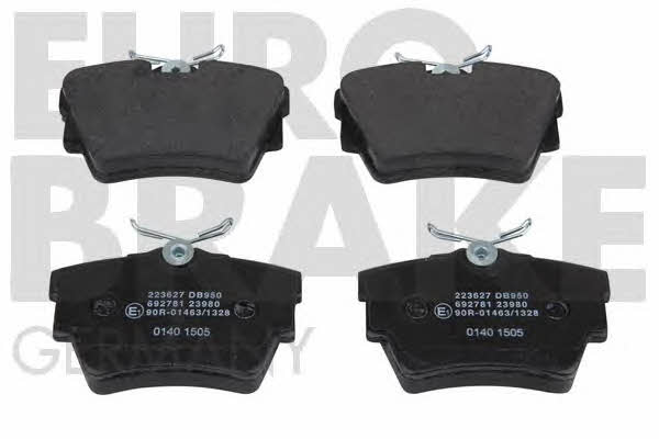 Eurobrake 5502223627 Brake Pad Set, disc brake 5502223627: Buy near me in Poland at 2407.PL - Good price!