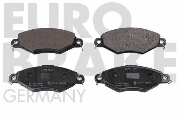 Eurobrake 5502223735 Klocki hamulcowe, zestaw 5502223735: Atrakcyjna cena w Polsce na 2407.PL - Zamów teraz!