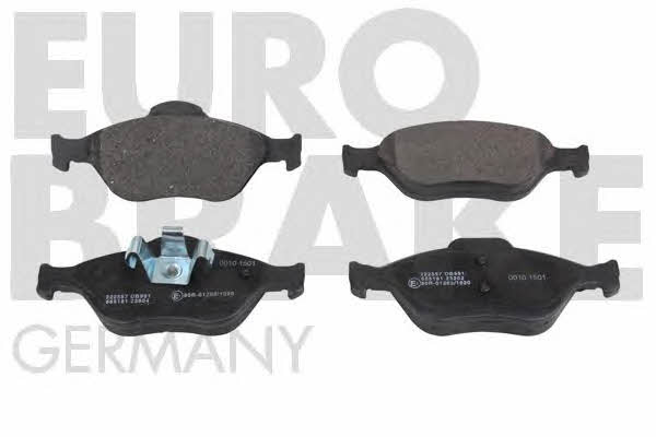 Eurobrake 5502222557 Brake Pad Set, disc brake 5502222557: Buy near me in Poland at 2407.PL - Good price!