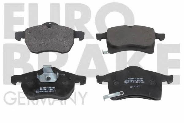 Eurobrake 5502223617 Brake Pad Set, disc brake 5502223617: Buy near me in Poland at 2407.PL - Good price!