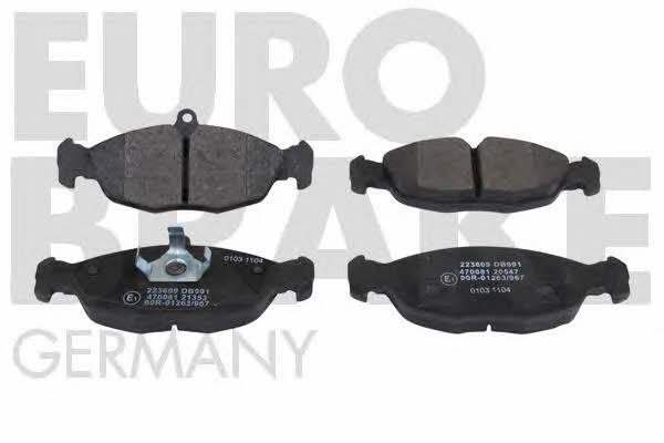 Eurobrake 5502223609 Brake Pad Set, disc brake 5502223609: Buy near me at 2407.PL in Poland at an Affordable price!
