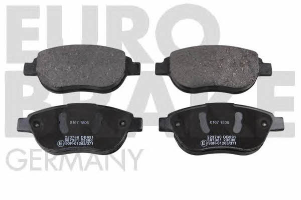 Eurobrake 5502223740 Brake Pad Set, disc brake 5502223740: Buy near me in Poland at 2407.PL - Good price!