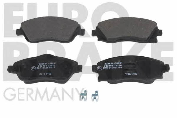 Eurobrake 5502223624 Brake Pad Set, disc brake 5502223624: Buy near me in Poland at 2407.PL - Good price!