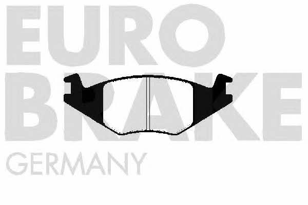 Eurobrake 5502224715 Гальмівні колодки, комплект 5502224715: Приваблива ціна - Купити у Польщі на 2407.PL!