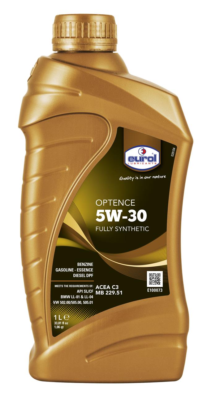 Eurol E100073 - 1L Engine oil Eurol Optence 5W-30, 1L E1000731L: Buy near me at 2407.PL in Poland at an Affordable price!