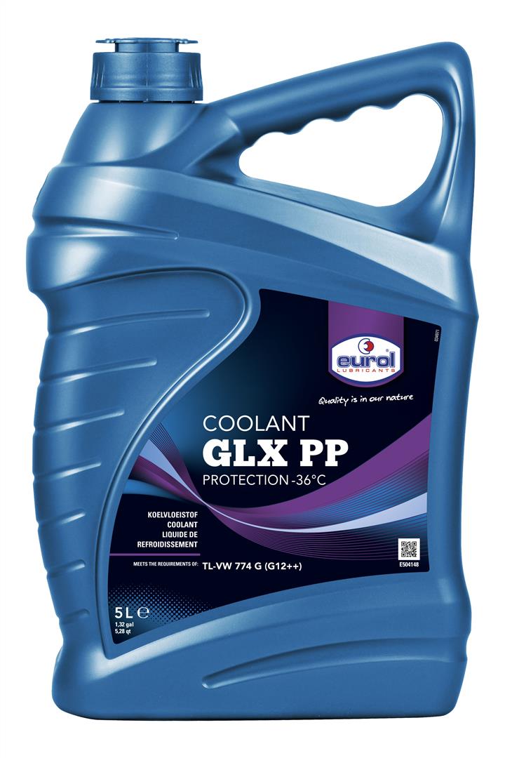 Eurol E504148 - 5L Antifreeze G12++ COOLANT GLX PP, -36°C, 5 l E5041485L: Buy near me in Poland at 2407.PL - Good price!