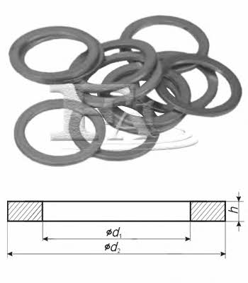 FA1 676.590.100 Ring sealing 676590100: Buy near me at 2407.PL in Poland at an Affordable price!