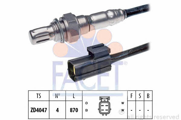 Facet 10.7441 Sonda lambda 107441: Dobra cena w Polsce na 2407.PL - Kup Teraz!