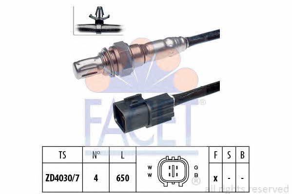 Facet 10.7542 Lambda sensor 107542: Buy near me in Poland at 2407.PL - Good price!