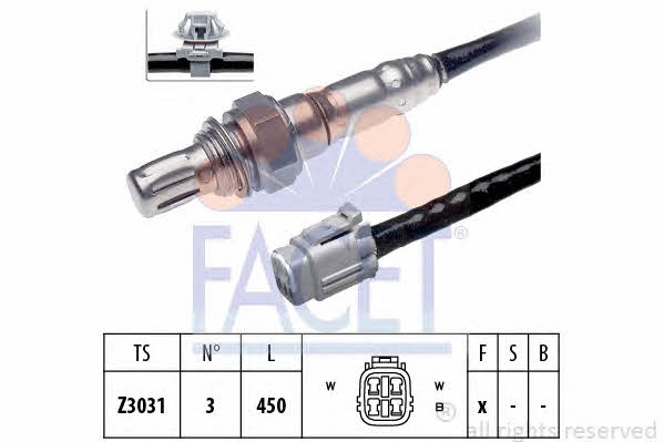 Facet 10.7866 Lambda sensor 107866: Buy near me in Poland at 2407.PL - Good price!