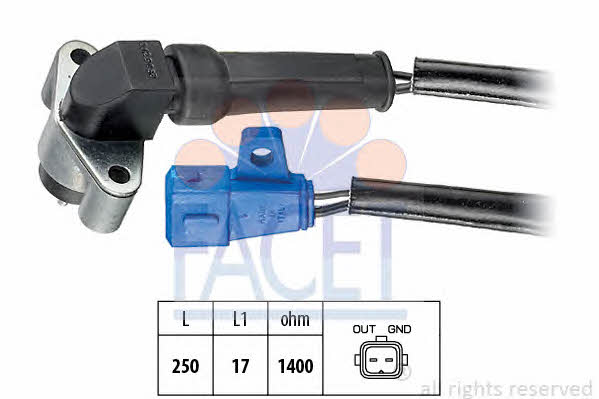 Facet 9.0129 Camshaft position sensor 90129: Buy near me in Poland at 2407.PL - Good price!