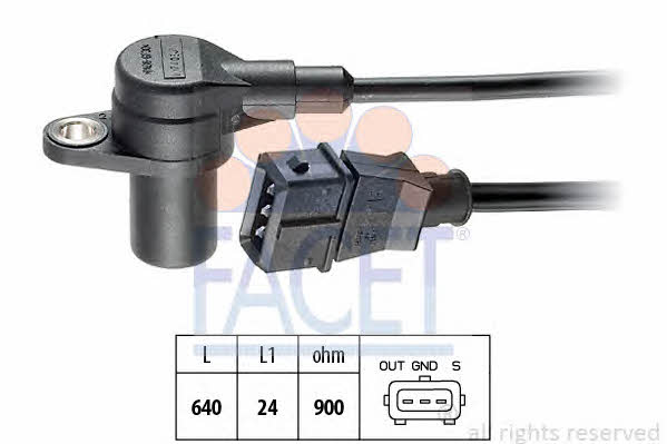 Facet 9.0132 Camshaft position sensor 90132: Buy near me in Poland at 2407.PL - Good price!