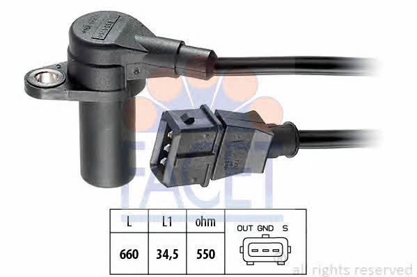 Facet 9.0149 Camshaft position sensor 90149: Buy near me in Poland at 2407.PL - Good price!