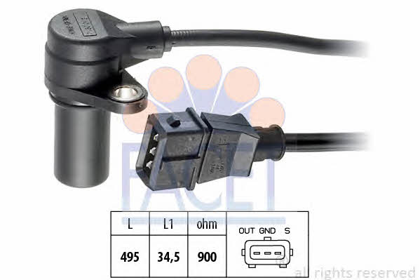 Facet 9.0160 Camshaft position sensor 90160: Buy near me in Poland at 2407.PL - Good price!