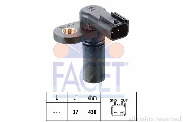 Facet 9.0166 Camshaft position sensor 90166: Buy near me at 2407.PL in Poland at an Affordable price!