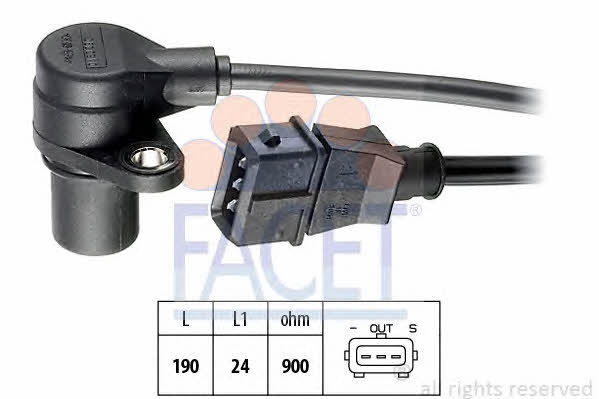 Facet 9.0180 Camshaft position sensor 90180: Buy near me in Poland at 2407.PL - Good price!