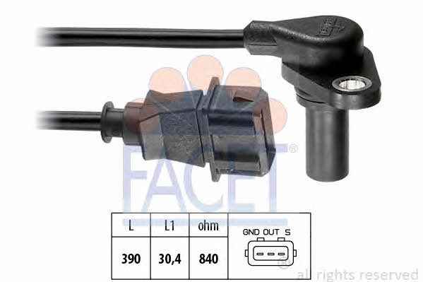 Facet 9.0204 Camshaft position sensor 90204: Buy near me in Poland at 2407.PL - Good price!