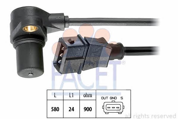 Facet 9.0215 Camshaft position sensor 90215: Buy near me at 2407.PL in Poland at an Affordable price!