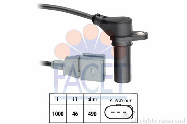 Facet 9.0218 Camshaft position sensor 90218: Buy near me in Poland at 2407.PL - Good price!
