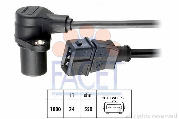 Facet 9.0228 Camshaft position sensor 90228: Buy near me in Poland at 2407.PL - Good price!