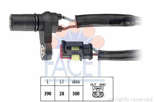 Facet 9.0231 Camshaft position sensor 90231: Buy near me at 2407.PL in Poland at an Affordable price!