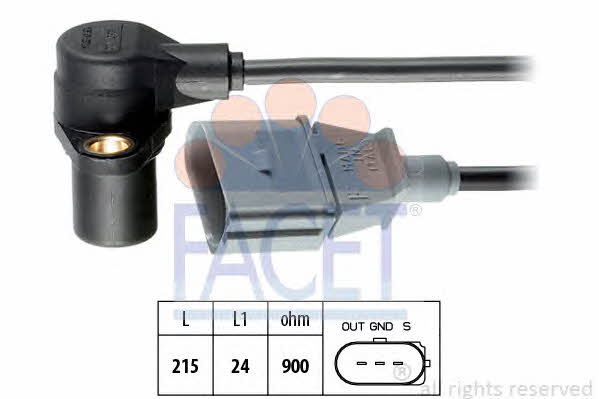 Facet 9.0241 Camshaft position sensor 90241: Buy near me in Poland at 2407.PL - Good price!