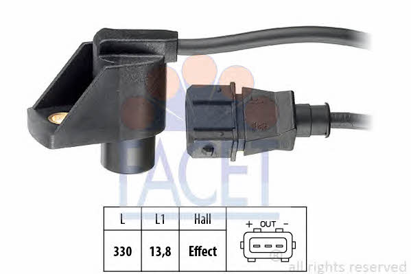 Facet 9.0243 Camshaft position sensor 90243: Buy near me in Poland at 2407.PL - Good price!