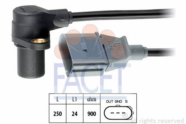 Facet 9.0254 Camshaft position sensor 90254: Buy near me in Poland at 2407.PL - Good price!