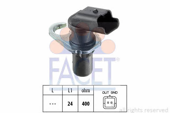 Facet 9.0258 Camshaft position sensor 90258: Buy near me in Poland at 2407.PL - Good price!