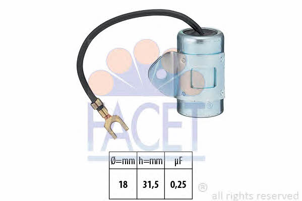 Facet 0.0912 Kondensator 00912: Dobra cena w Polsce na 2407.PL - Kup Teraz!