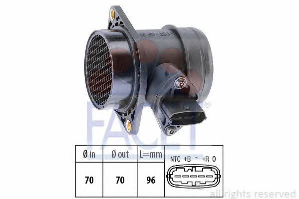 Facet 10.1031 Air mass sensor 101031: Buy near me at 2407.PL in Poland at an Affordable price!