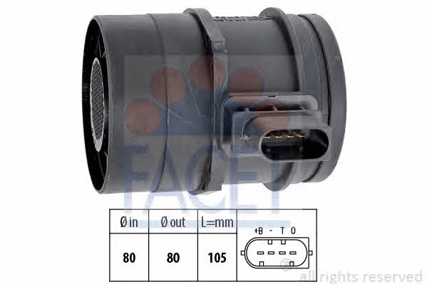 Facet 10.1126 Air mass sensor 101126: Buy near me at 2407.PL in Poland at an Affordable price!