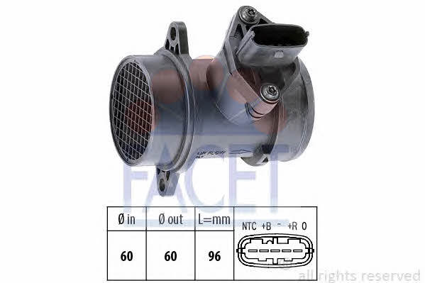 Facet 10.1158 Air mass sensor 101158: Buy near me at 2407.PL in Poland at an Affordable price!