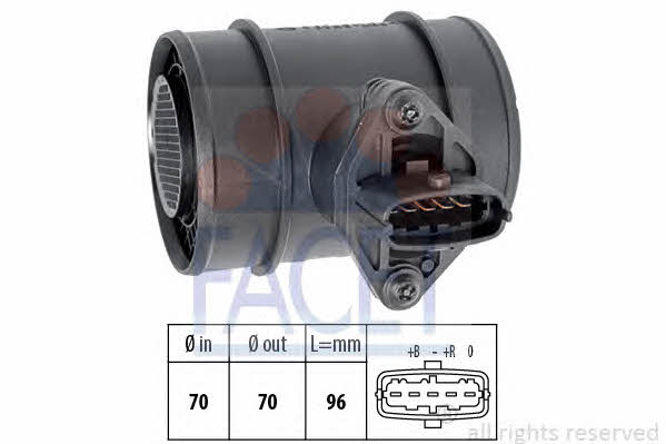 Facet 10.1290 Air mass sensor 101290: Buy near me at 2407.PL in Poland at an Affordable price!
