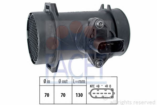 Facet 10.1442 Air mass sensor 101442: Buy near me in Poland at 2407.PL - Good price!