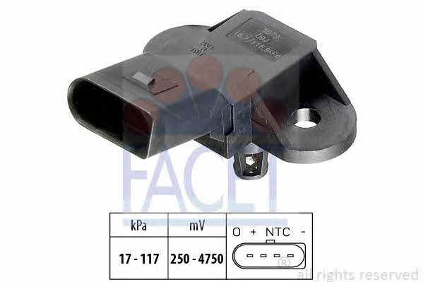Facet 10.3072 MAP Sensor 103072: Buy near me at 2407.PL in Poland at an Affordable price!