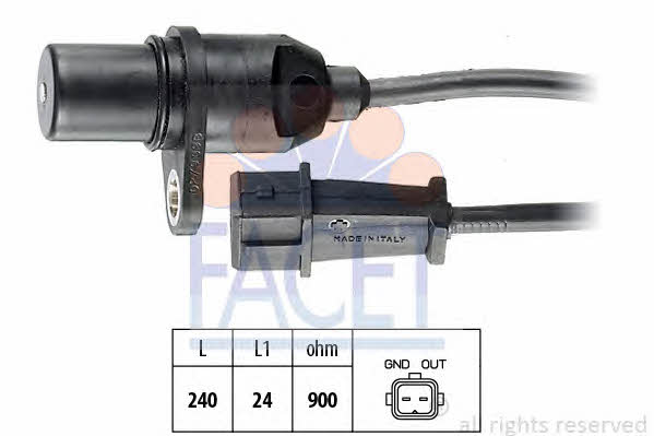 Facet 9.0279 Camshaft position sensor 90279: Buy near me at 2407.PL in Poland at an Affordable price!