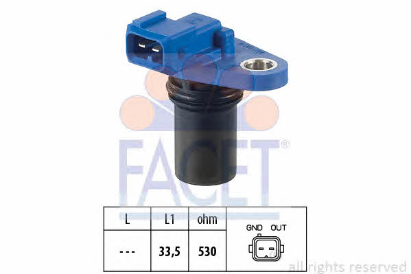 Facet 9.0302 Camshaft position sensor 90302: Buy near me at 2407.PL in Poland at an Affordable price!