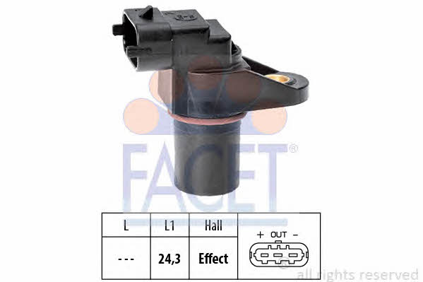 Facet 9.0459 Camshaft position sensor 90459: Buy near me in Poland at 2407.PL - Good price!