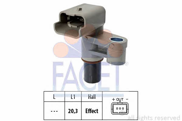 Facet 9.0462 Camshaft position sensor 90462: Buy near me in Poland at 2407.PL - Good price!