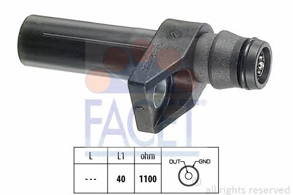 Facet 9.0482 Camshaft position sensor 90482: Buy near me in Poland at 2407.PL - Good price!