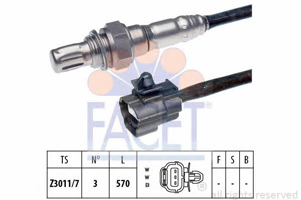 Facet 10.7912 Sonda lambda 107912: Dobra cena w Polsce na 2407.PL - Kup Teraz!