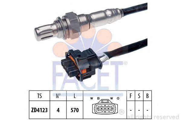 Facet 10.8168 Sonda lambda 108168: Dobra cena w Polsce na 2407.PL - Kup Teraz!