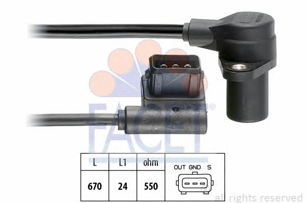 Facet 9.0485 Camshaft position sensor 90485: Buy near me in Poland at 2407.PL - Good price!