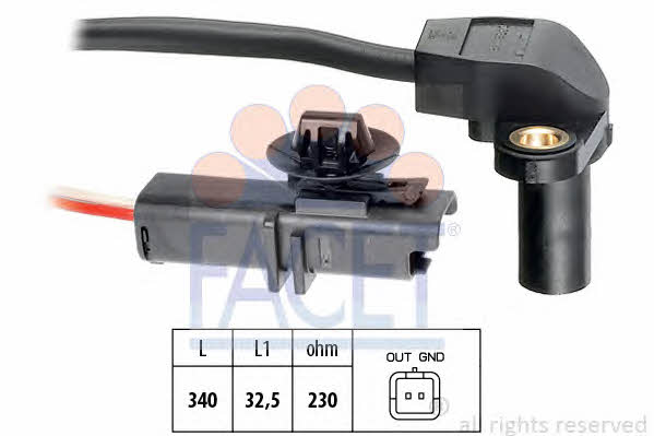 Facet 9.0549 Camshaft position sensor 90549: Buy near me in Poland at 2407.PL - Good price!