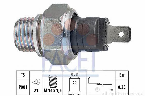 Facet 7.0006 Oil pressure sensor 70006: Buy near me at 2407.PL in Poland at an Affordable price!