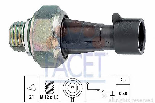 Facet 7.0097 Oil pressure sensor 70097: Buy near me in Poland at 2407.PL - Good price!