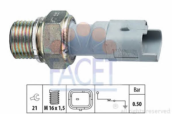 Facet 7.0130 Oil pressure sensor 70130: Buy near me in Poland at 2407.PL - Good price!