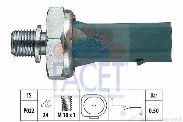 Facet 7.0139 Oil pressure sensor 70139: Buy near me in Poland at 2407.PL - Good price!